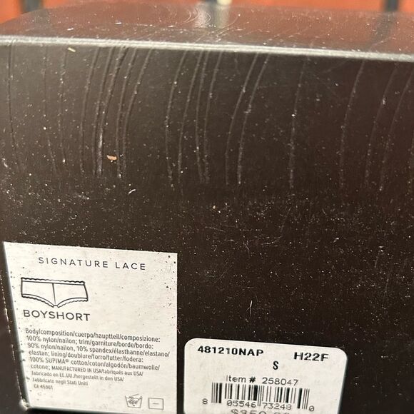 Hanky Panky Lace Panties Set - Pink, Blue, Red, Black - Picture 2 of 5